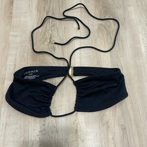 Sommer Swim Women’s Black Xena Halter Bikini top